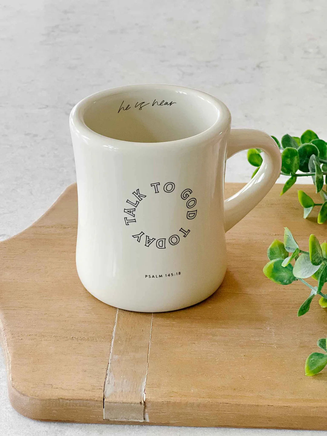 'Talk to God Today' Ceramic Mug