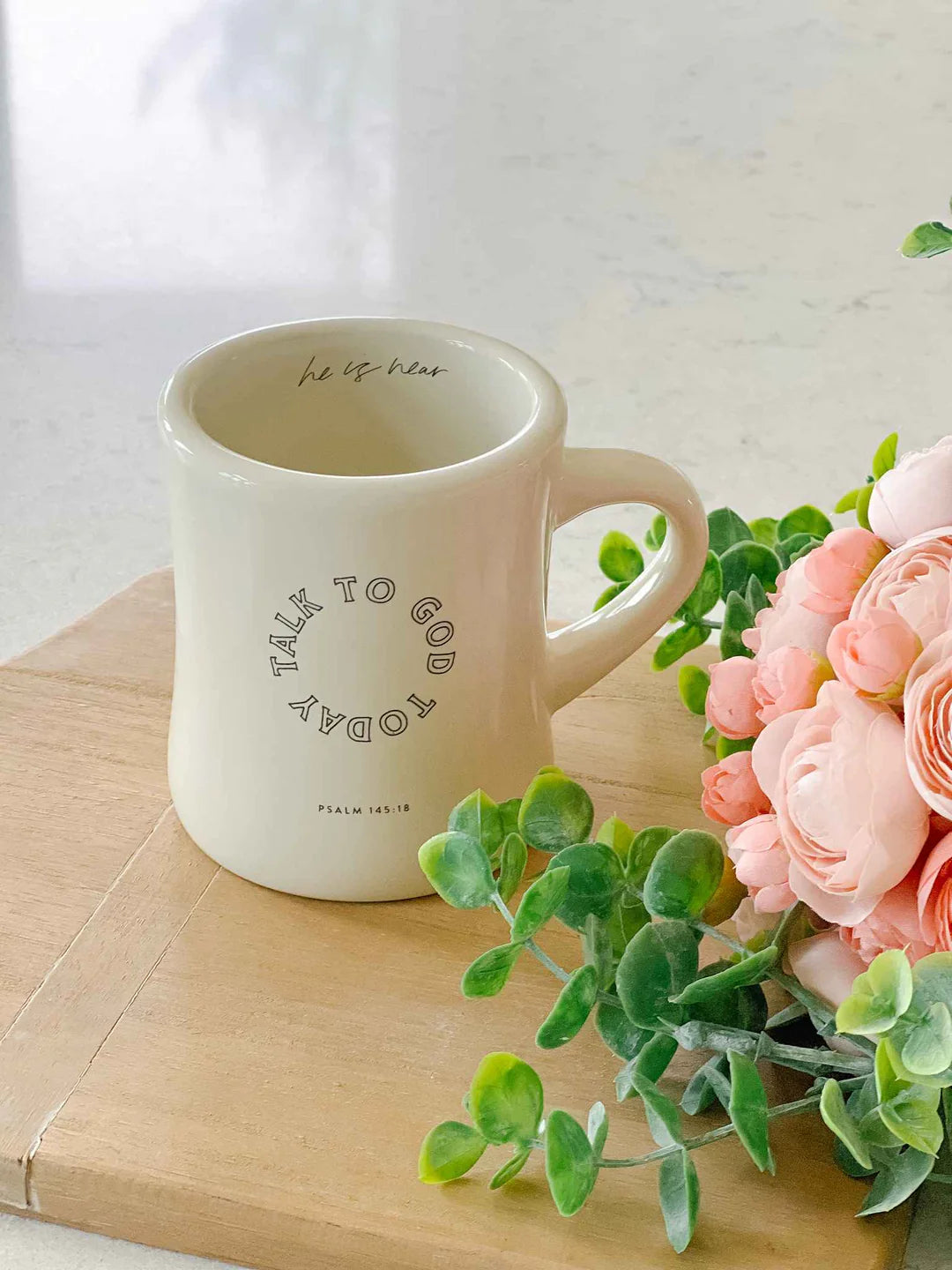 'Talk to God Today' Ceramic Mug
