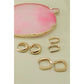 Mindy Hoop Earring Sets - Gold