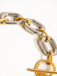 Lanni 18K Gold Non-Tarnish Multi Chain Bracelet: Multi-Colored