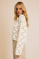 Open Knit Sweater: Cream