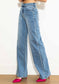 Pearl High-Rise Wideleg Jeans: Medium Stone