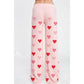 Heart's All Over Loungewear Set - Pink
