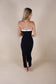 Lexi Maxi Dress - Black & White