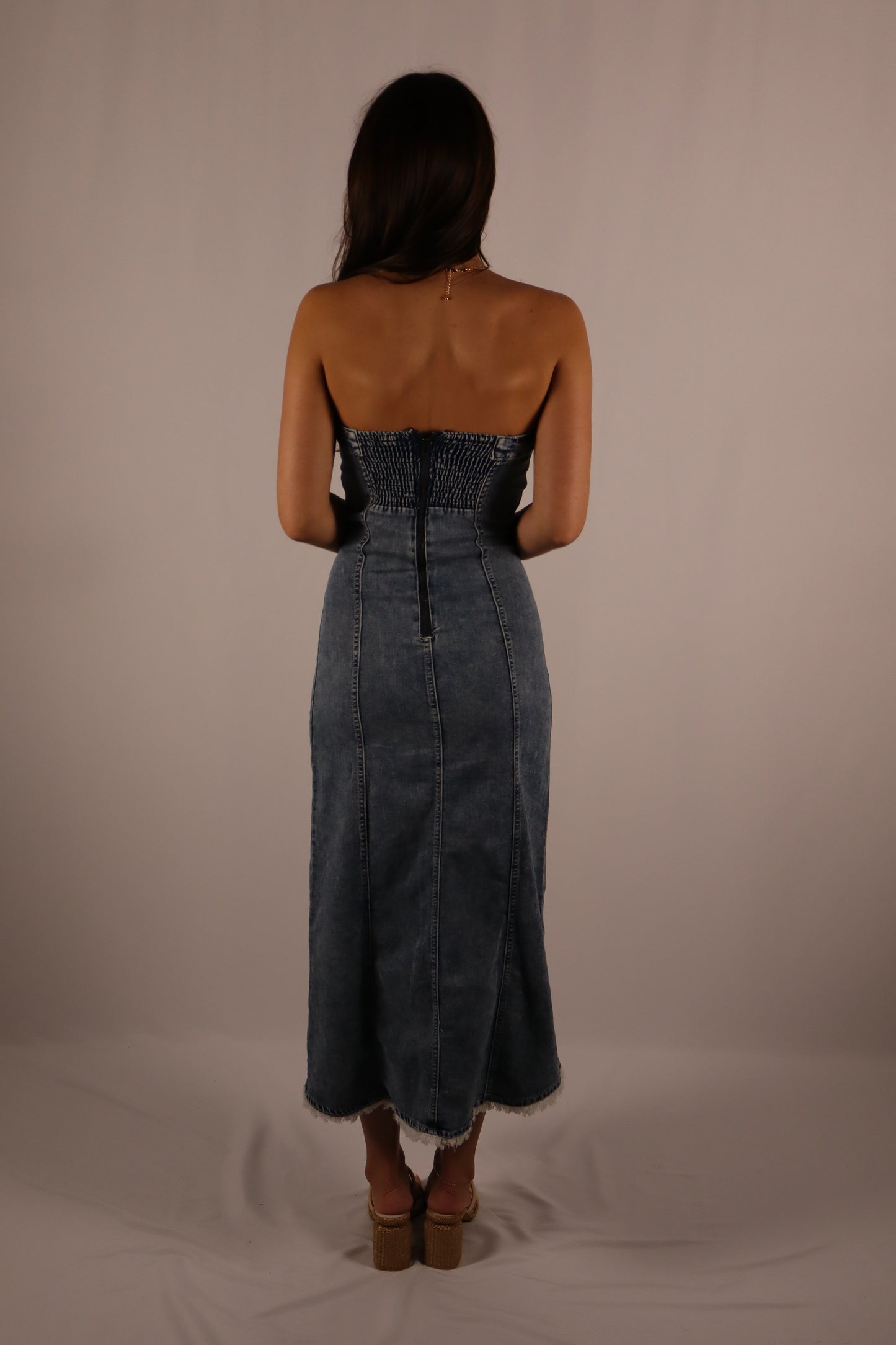 Allyn Denim Dress