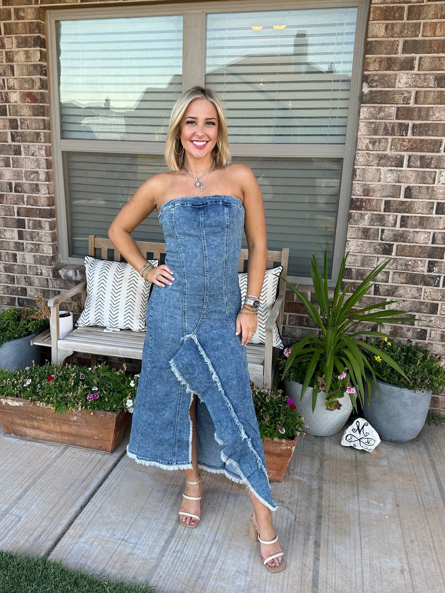 Allyn Denim Dress