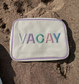 Canvas Embroidered Vacay Bag - XL