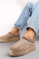 Camel Platform Slippers