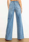 Pearl High-Rise Wideleg Jeans: Medium Stone