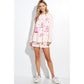 Western Valentines Day Lounge Set - Cream